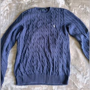 Ralph Lauren Womens Cable Knit Sweater